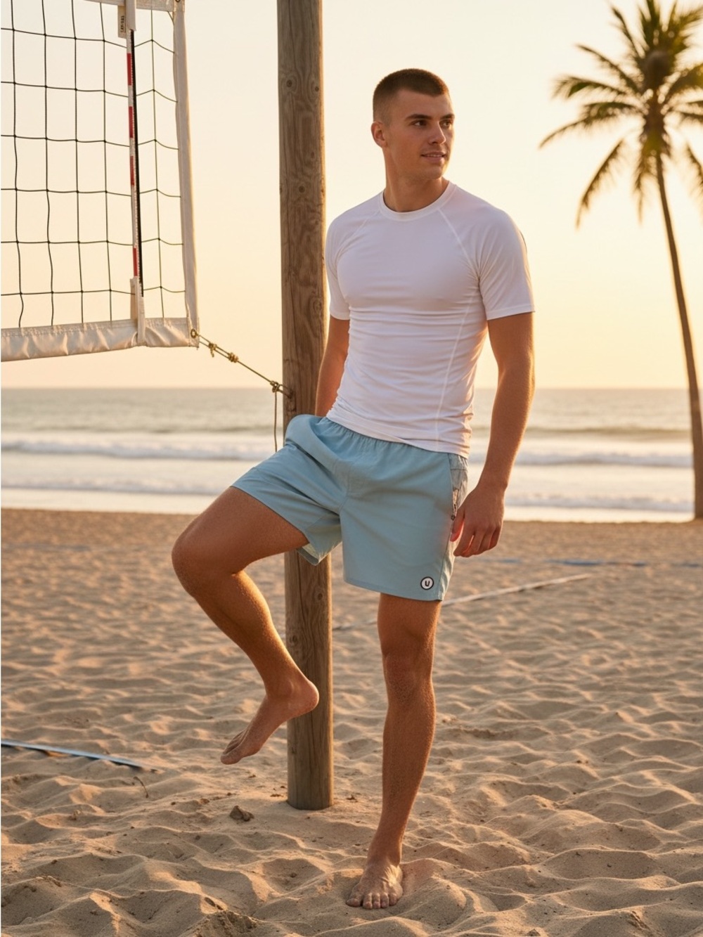 VUORI Men’s Maverick Volley Shorts Green XL!